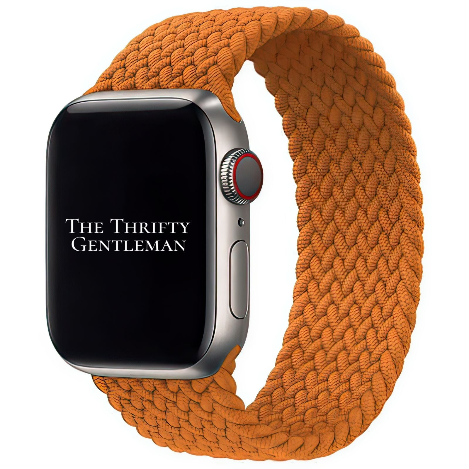 Braided Elastic Watch Strap For Apple Watch | CHOCOLATE BROWN Main image