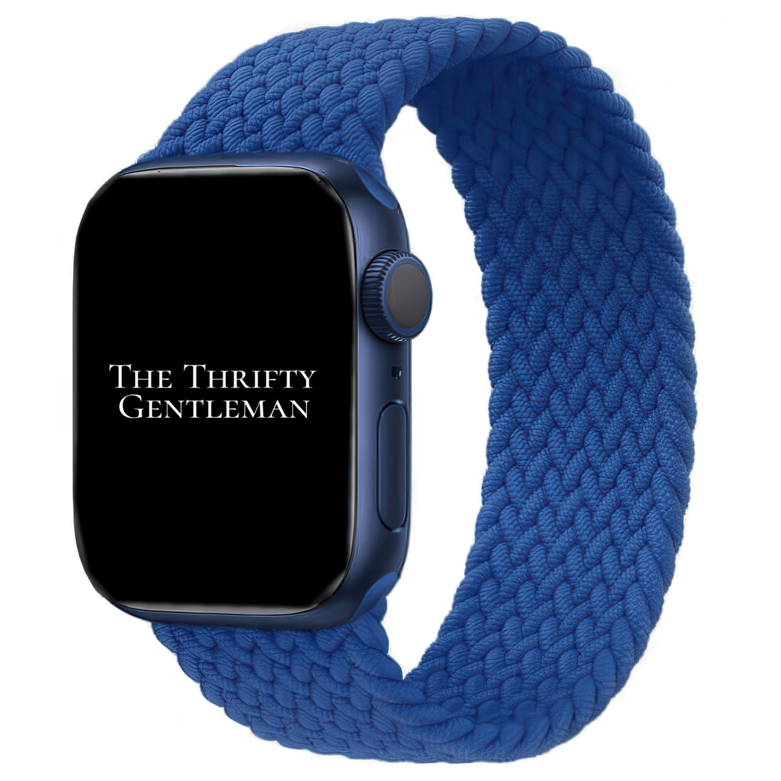 Braided Elastic Watch Strap For Apple Watch | DEEP BLUE Main image