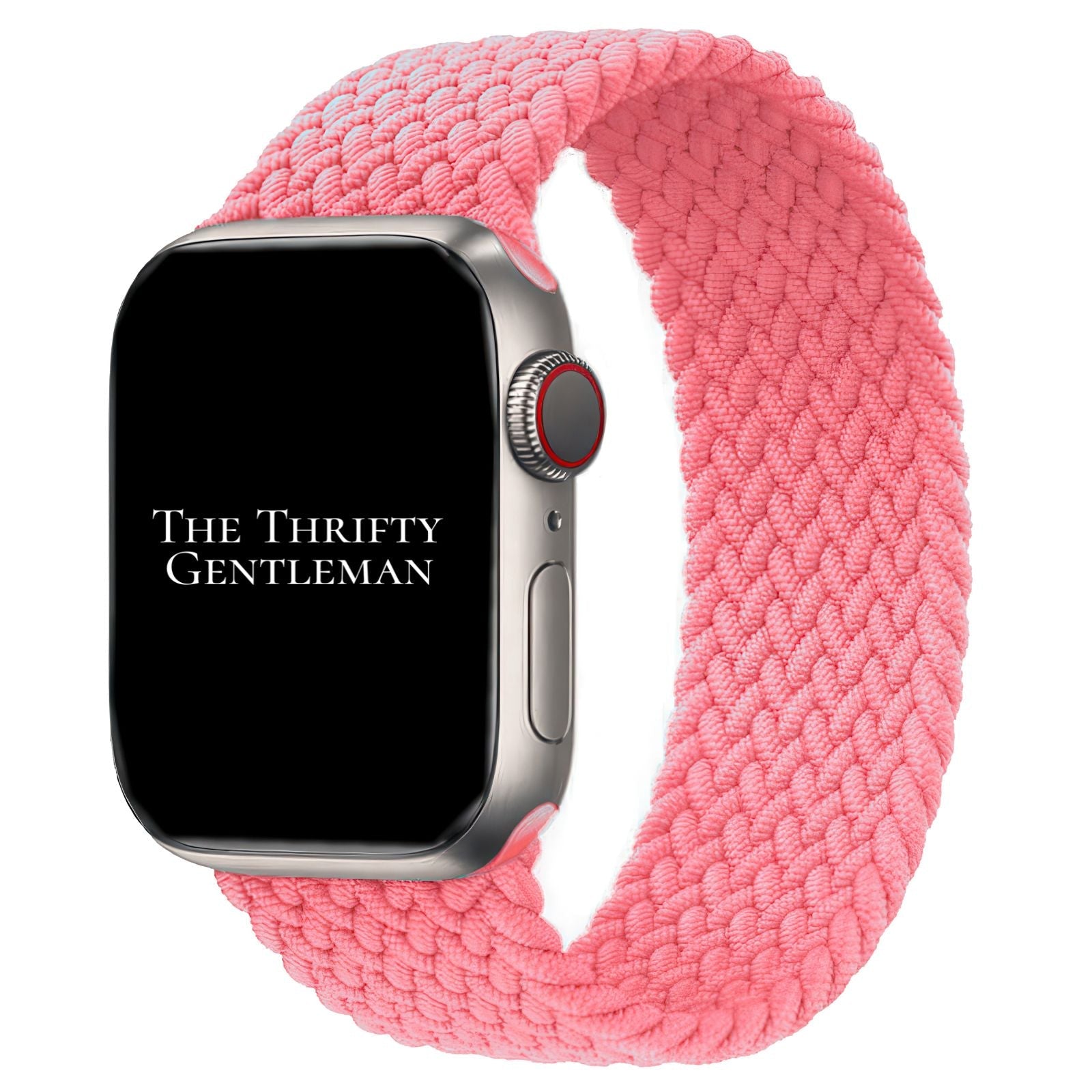 Braided Elastic Watch Strap For Apple Watch | PRETTY PINK Main image