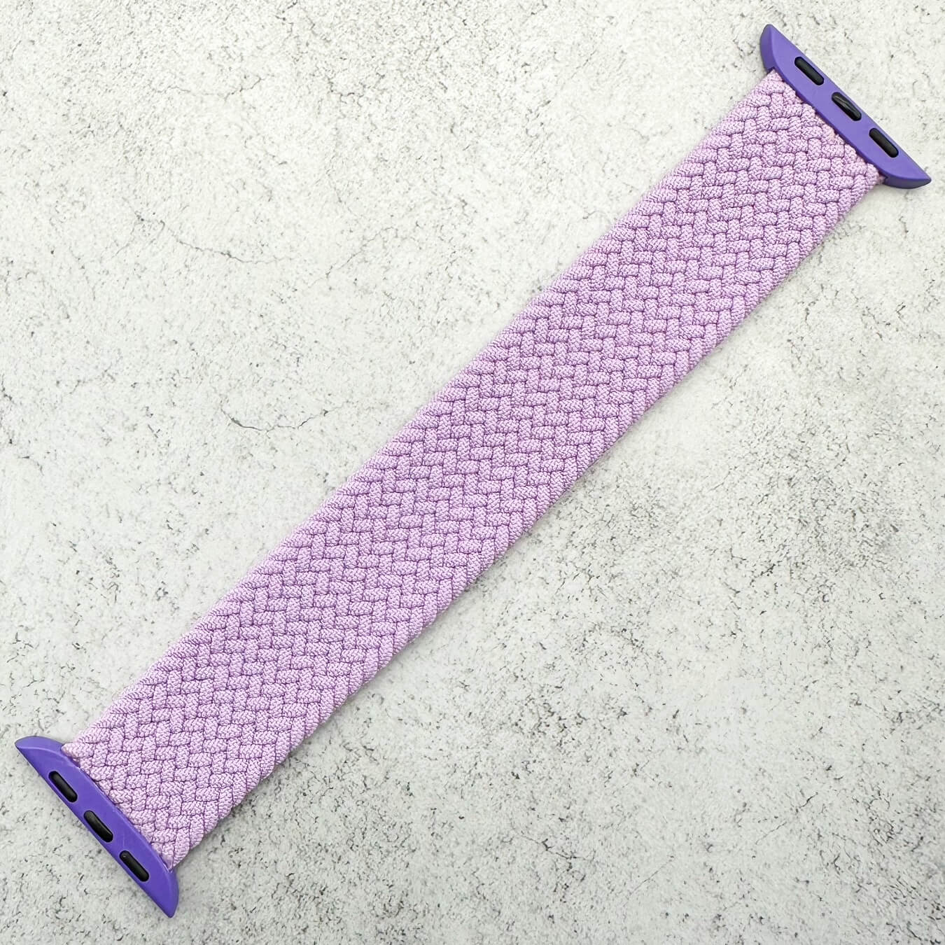 Braided Elastic Watch Strap For Apple Watch | PURPLE LAVENDER Secondary image