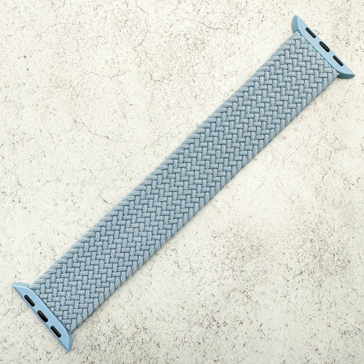 Braided Elastic Watch Strap For Apple Watch | SLATE BLUE