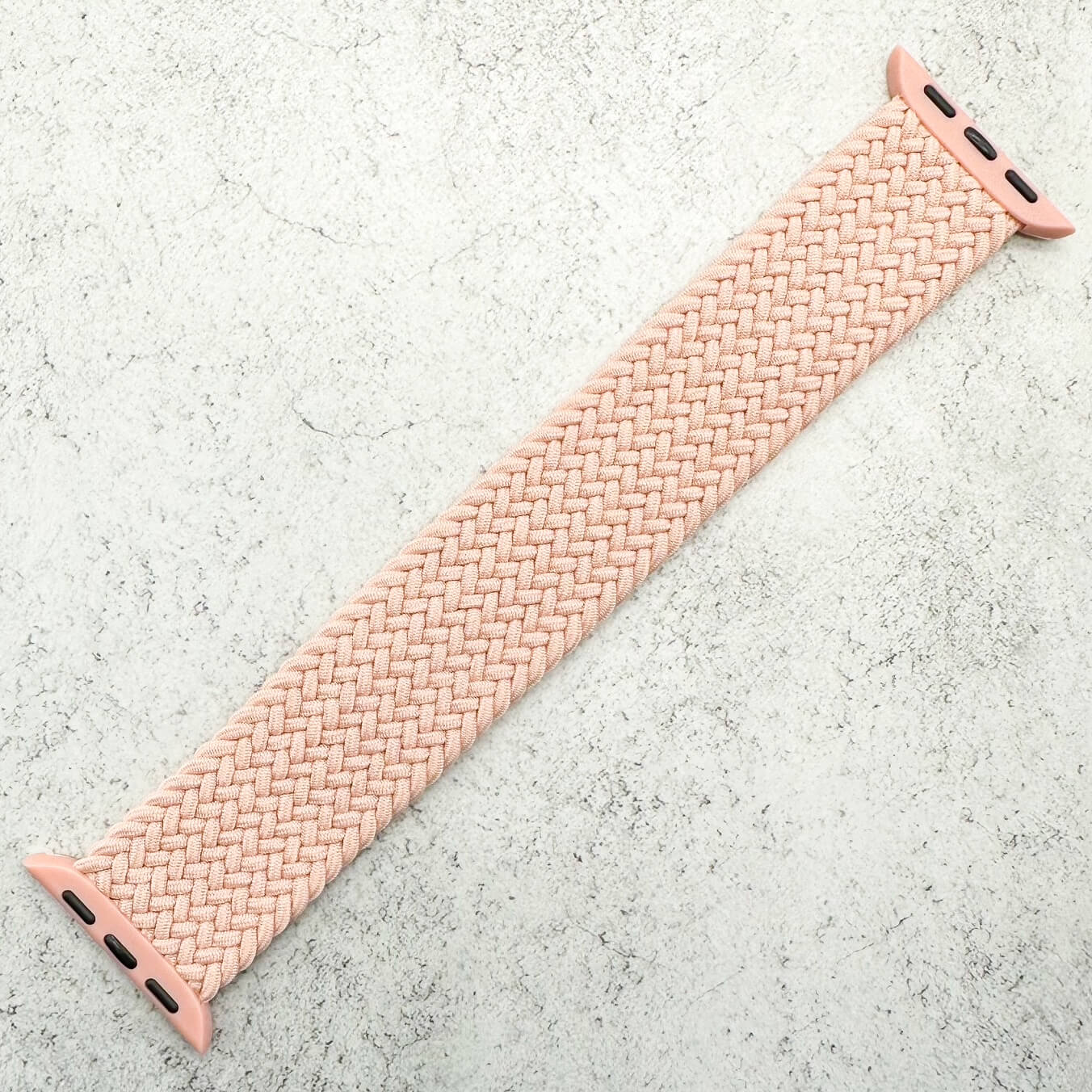 Braided Elastic Watch Strap For Apple Watch | STARLIGHT PINK SAND