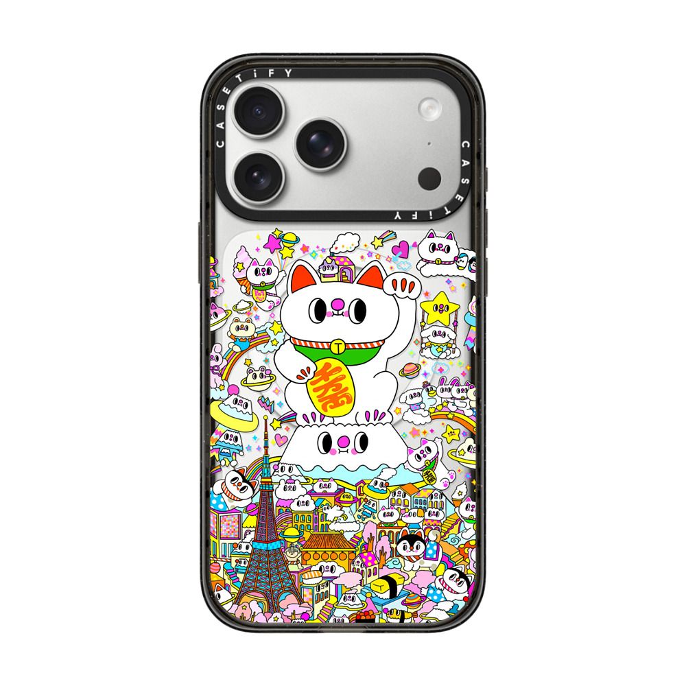 Lucky Cat of Fuji's Peak iPhone Case - 186b12 Main image