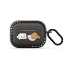 Napping Bunny & Bear Earbuds Case