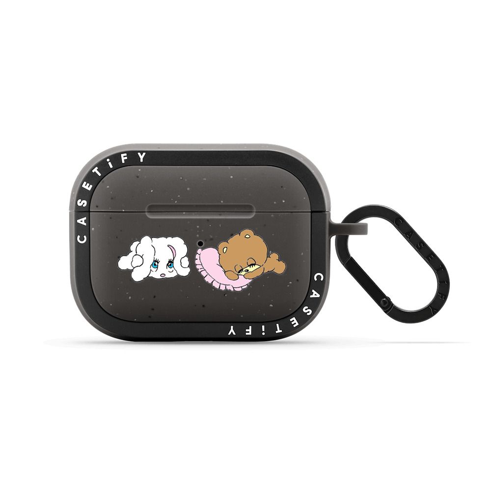 Napping Bunny & Bear Earbuds Case