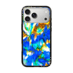 Floral Spell - Royal Blue iPhone Case