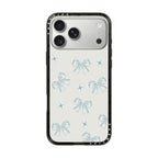Blue Dreamy Ribbon iPhone Case