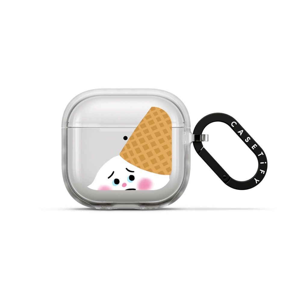 Melting Ice Cream Earbuds Case