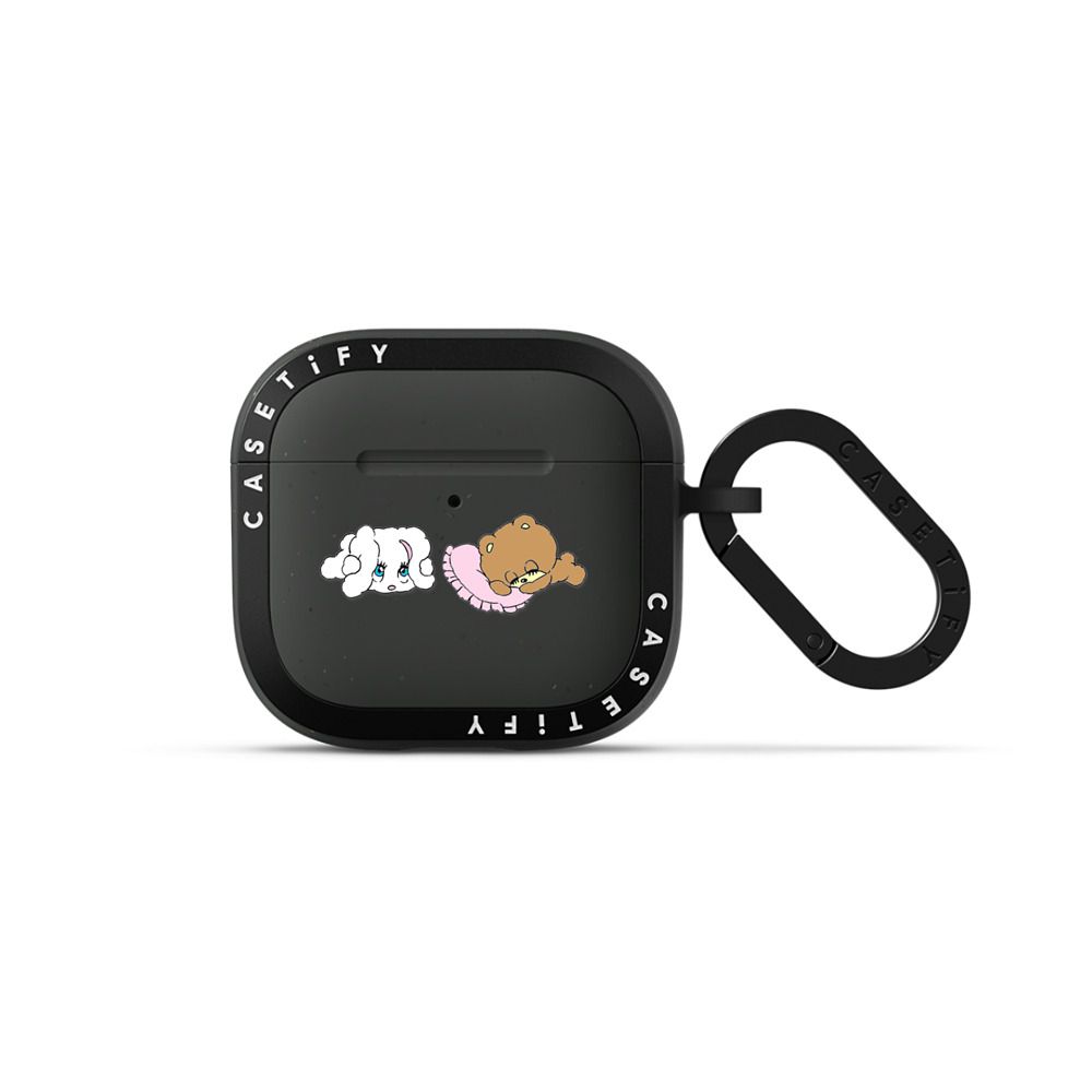 Napping Bunny & Bear Earbuds Case