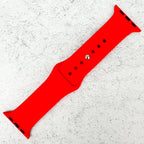 Classic Silicone Strap For Apple Watch | BRIGHT RED
