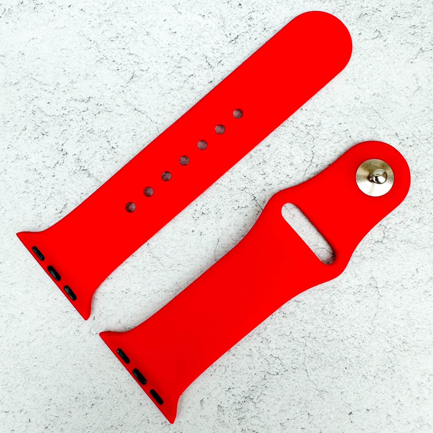 Classic Silicone Strap For Apple Watch | BRIGHT RED