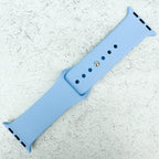 Classic Silicone Strap For Apple Watch | CLOUDY BLUE