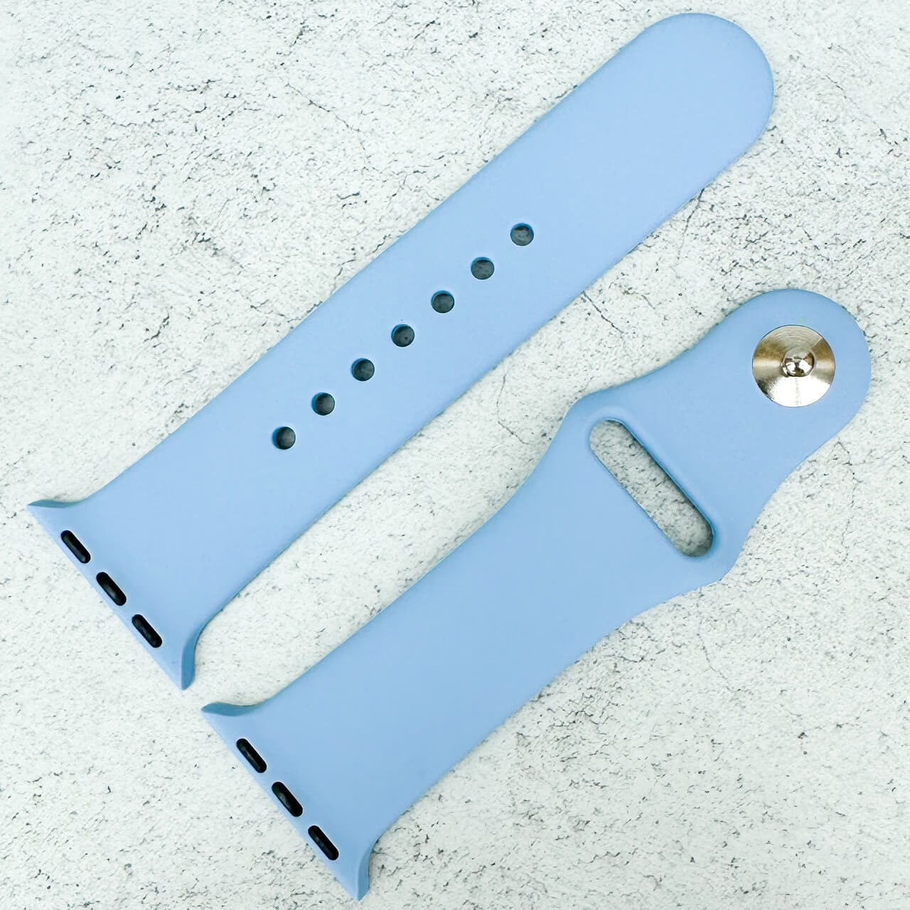 Classic Silicone Strap For Apple Watch | CLOUDY BLUE