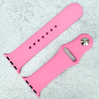 Classic Silicone Strap For Apple Watch | COTTON CANDY PINK