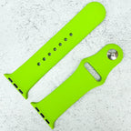 Classic Silicone Strap For Apple Watch | ELECTRIC GREEN