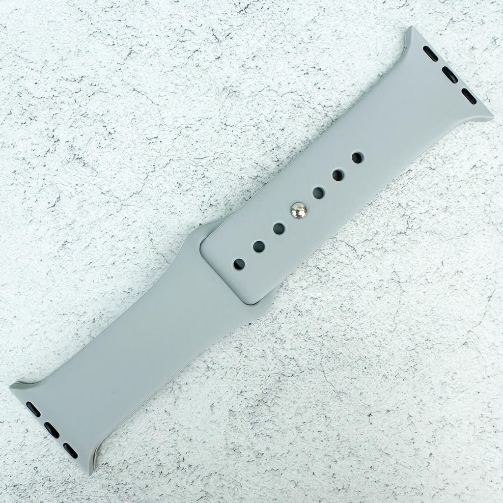 Classic Silicone Strap For Apple Watch | GREY
