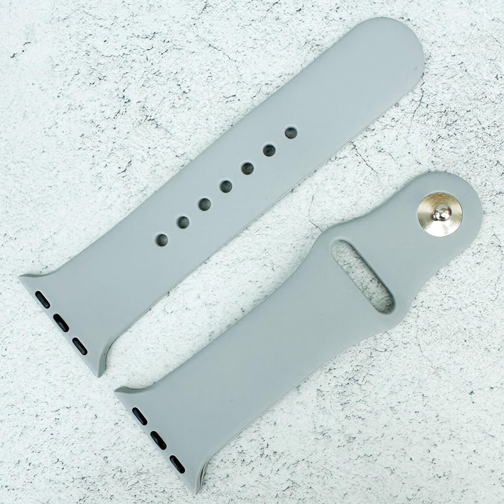 Classic Silicone Strap For Apple Watch | GREY