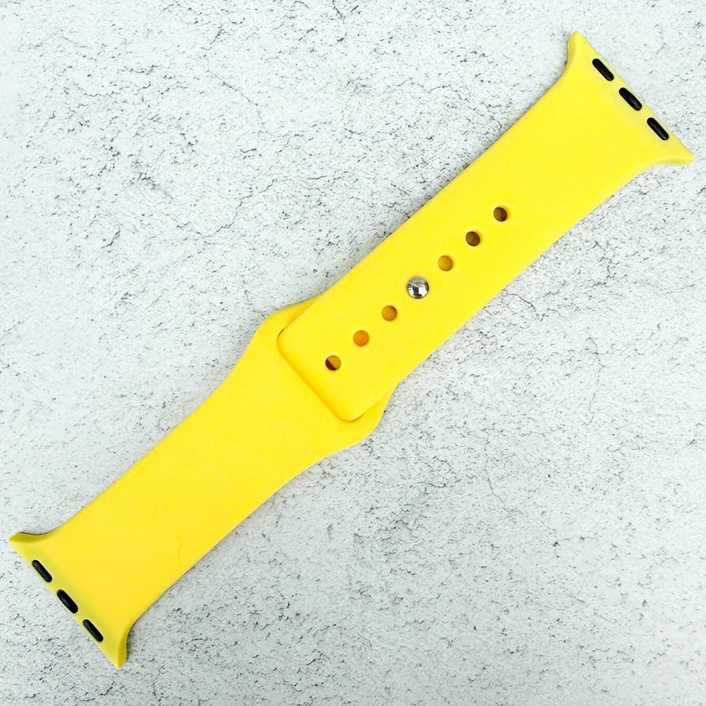 Classic Silicone Strap For Apple Watch | YELLOW