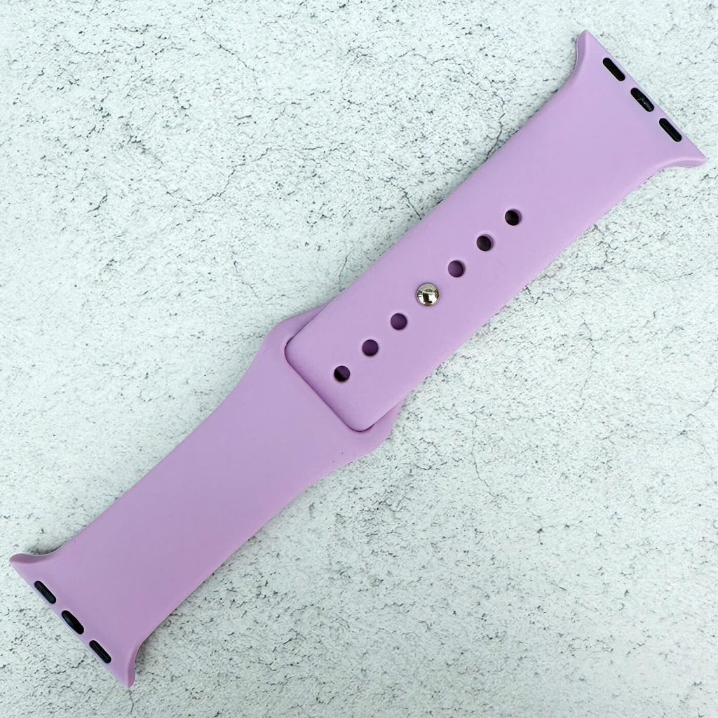 Classic Silicone Strap For Apple Watch | LAVENDER PURPLE
