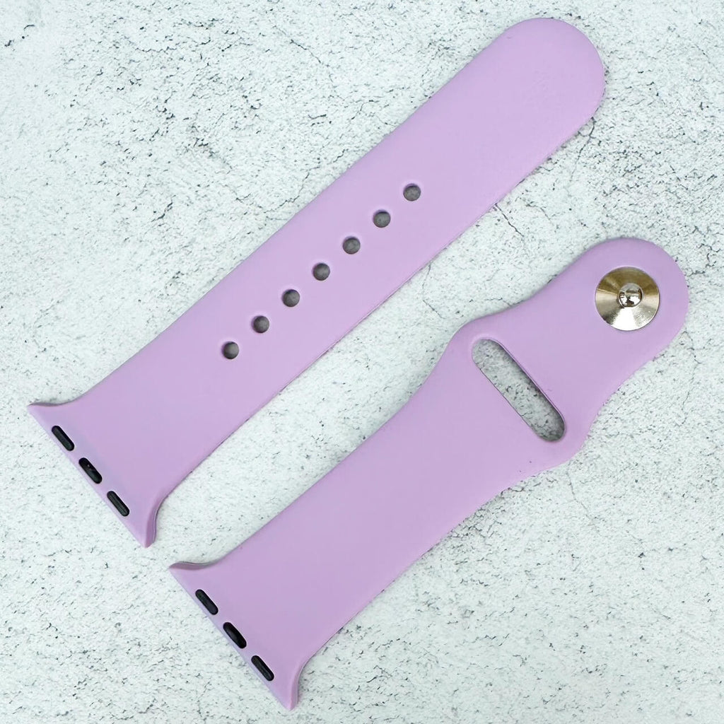 Classic Silicone Strap For Apple Watch | LAVENDER PURPLE
