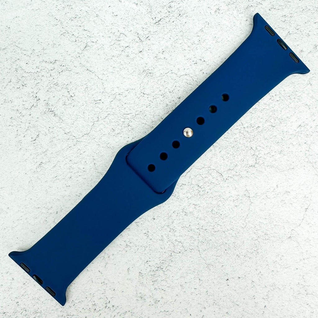 Classic Silicone Strap For Apple Watch | OCEAN BLUE