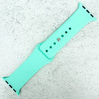 Classic Silicone Strap For Apple Watch | AQUA GREEN