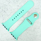 Classic Silicone Strap For Apple Watch | AQUA GREEN