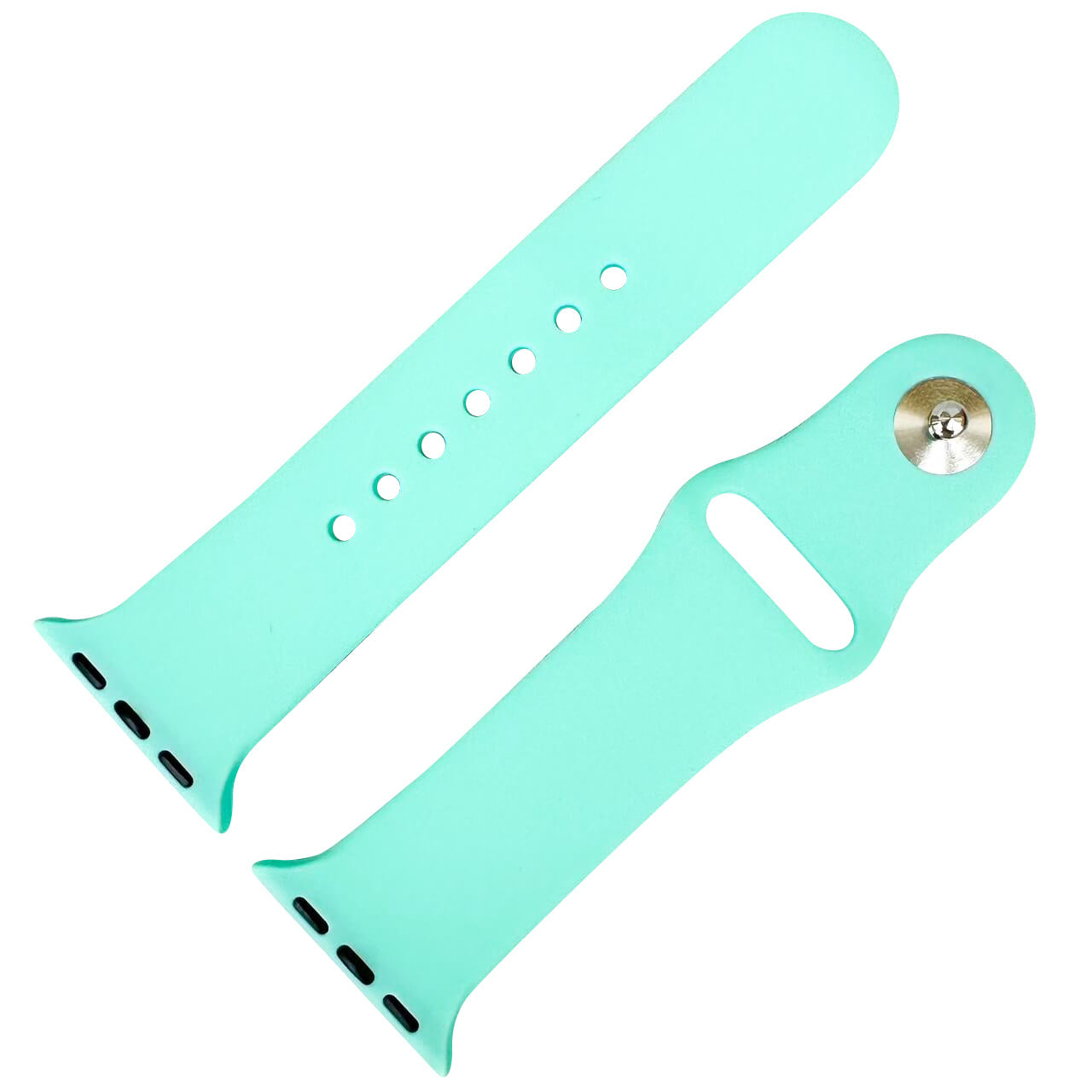 Classic Silicone Strap For Apple Watch | AQUA GREEN Main image