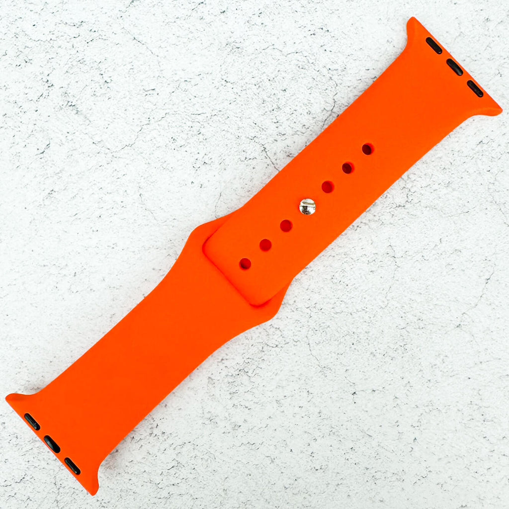 Classic Silicone Strap For Apple Watch | ORANGE