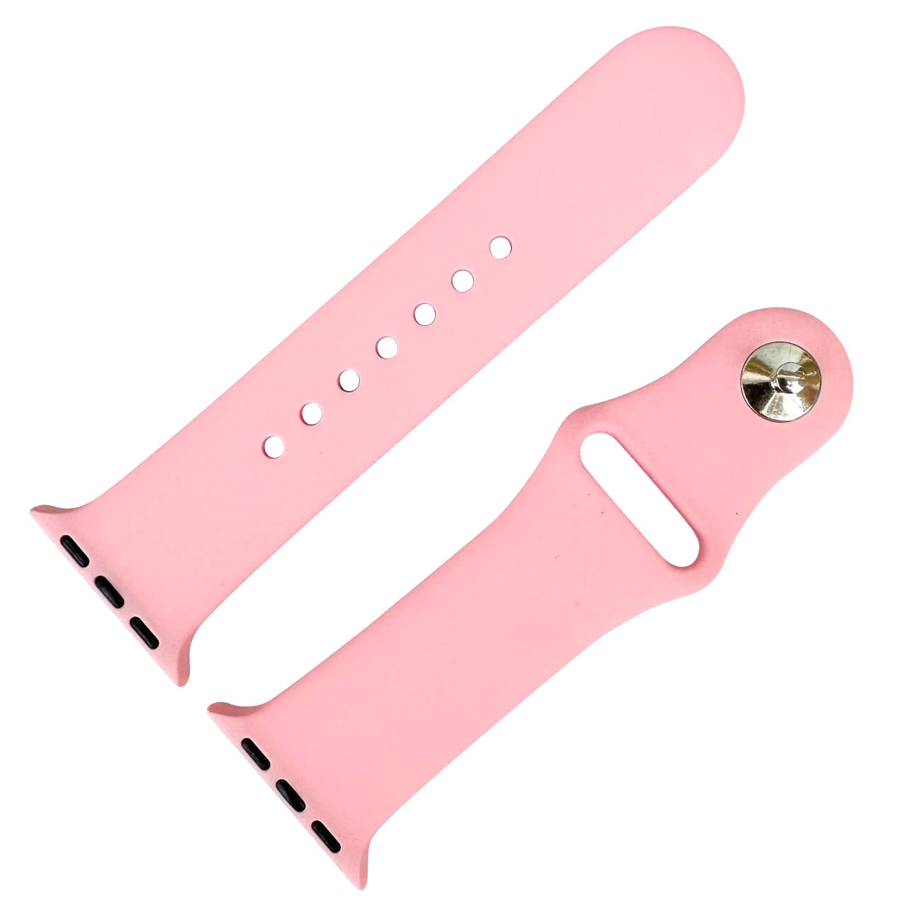 Classic Silicone Strap For Apple Watch | VINTAGE PINK Main image