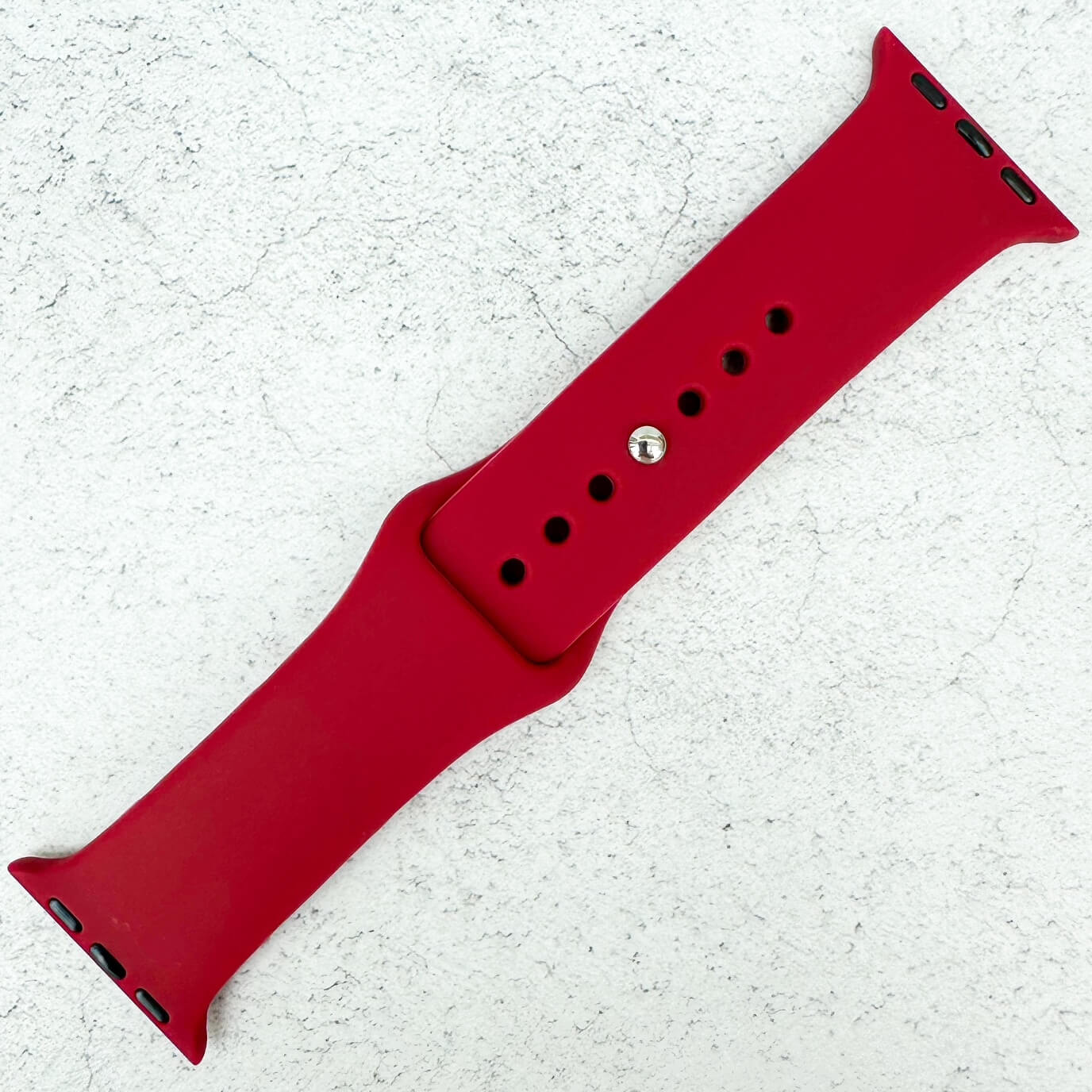 Classic Silicone Strap For Apple Watch | WINE RED