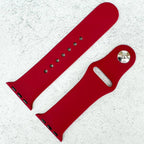 Classic Silicone Strap For Apple Watch | WINE RED