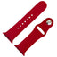 Classic Silicone Strap For Apple Watch | WINE RED