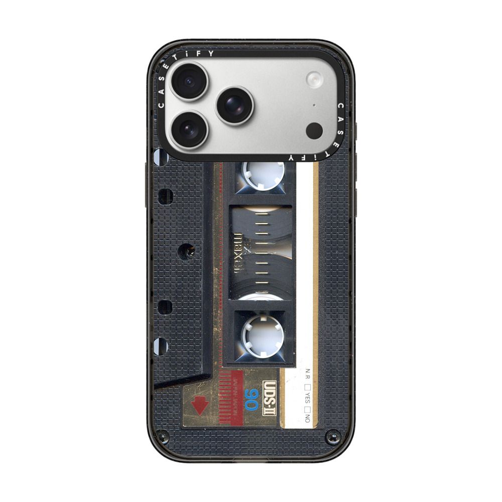 Cassette Gold iPhone Case Main image