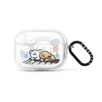 Maltese Lazy Clouds Earbuds Case