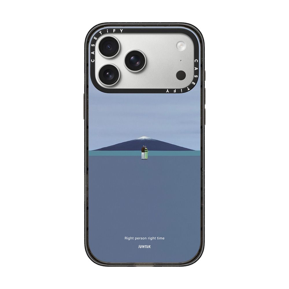 Right person right time iPhone Case Main image