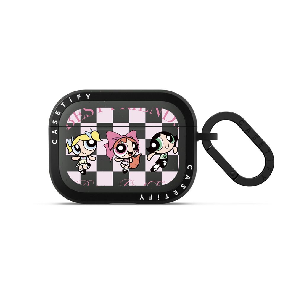 The Powerpuff Girls Characters Sticker Earbuds Case