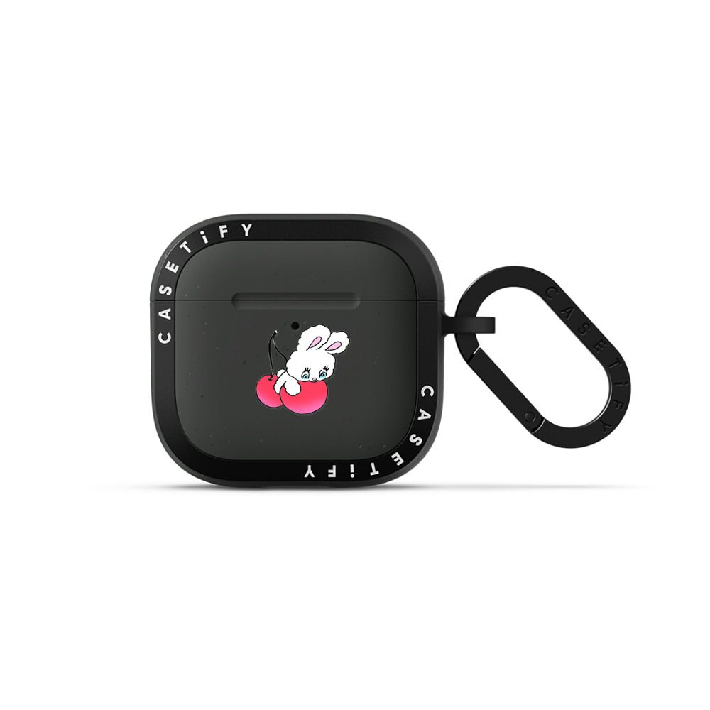 Bunny on Cherry Earbuds Case
