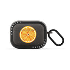 Heart Orange Earbuds Case