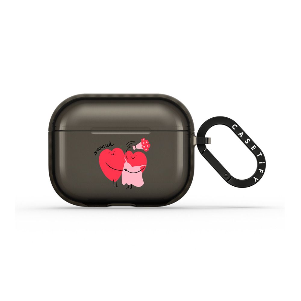 Married Heart Earbuds Case