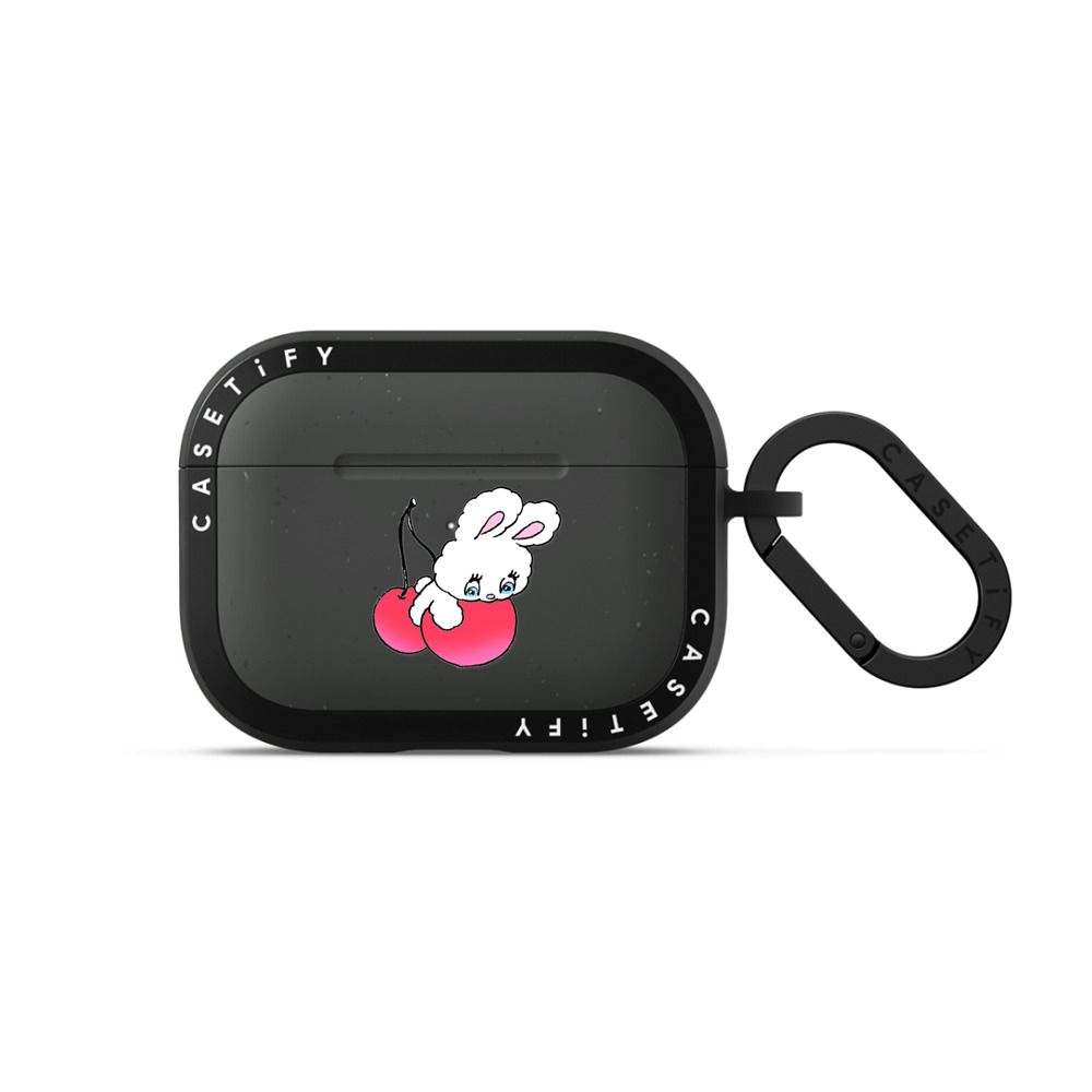 Bunny on Cherry Earbuds Case