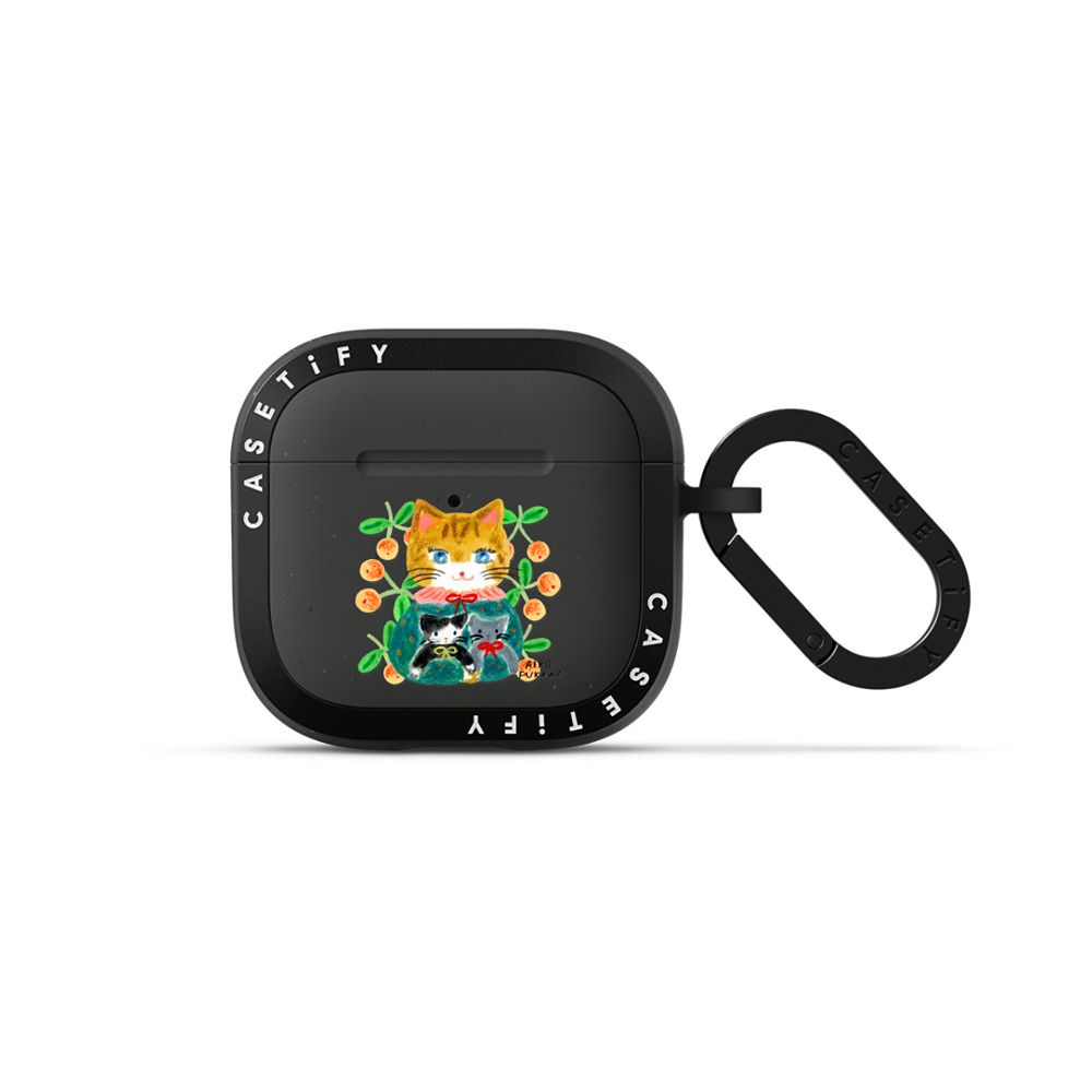 cat and stuffed cats Earbuds Case