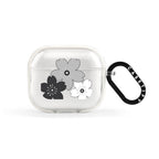 Spring Ditsy Florals - Black Earbuds Case