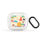 Duck Hat Parade Earbuds Case - 0b25e2