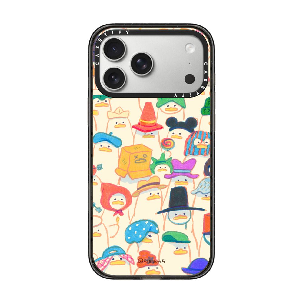 Duck Hat Parade iPhone Case Main image