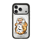 Fat And Happy by Bu2ma iPhone Case