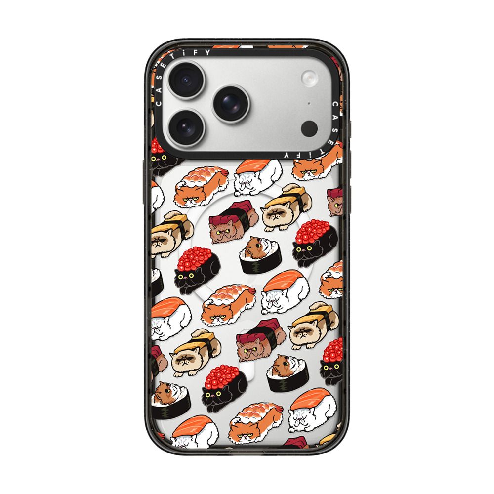 Sushi Persian Cat iPhone Case Main image