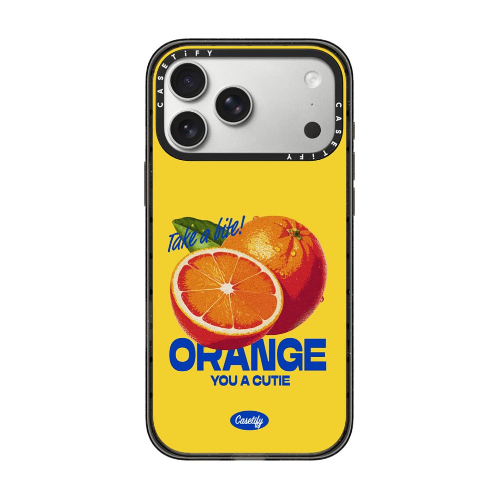 Orange You A Cutie iPhone Case Secondary image