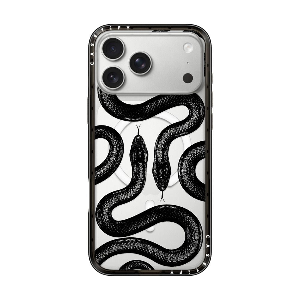Black Kingsnake iPhone Case