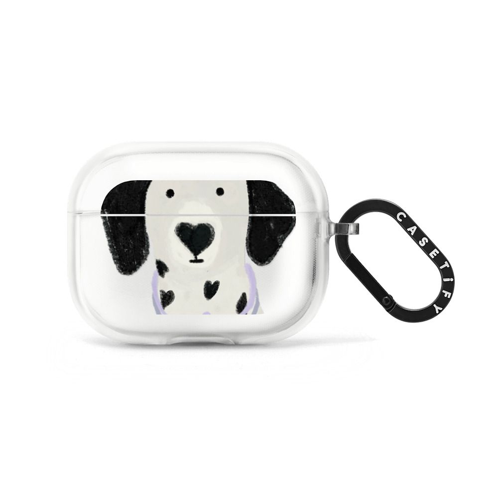 Dalmatian Hearts Earbuds Case